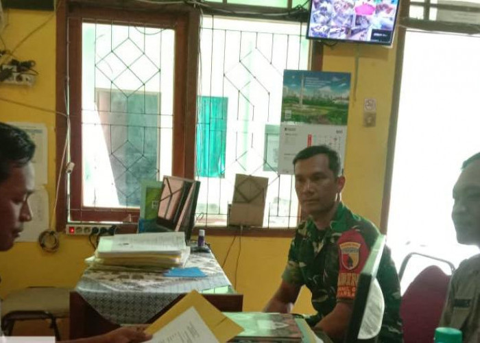 Bhabinkamtibmas Bangkingan Sambangi SMPN 40 Surabaya, Edukasi Kamtibmas Jelang Libur Sekolah