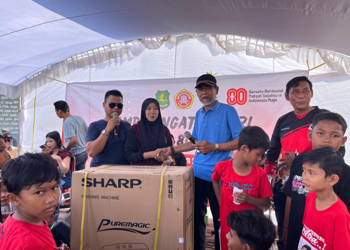 Pemdes Karang Anyar Meriahkan HUT Ke-80 RI dengan JJS dan Lomba