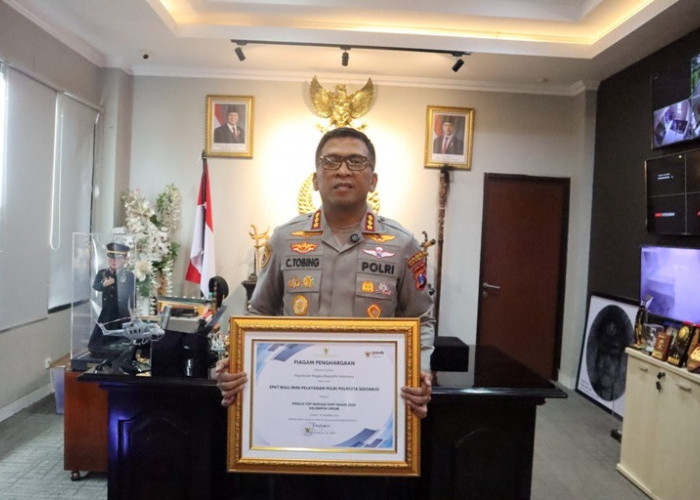 SPKT MMPP Polresta Sidoarjo Raih Penghargaan Menteri PANRB
