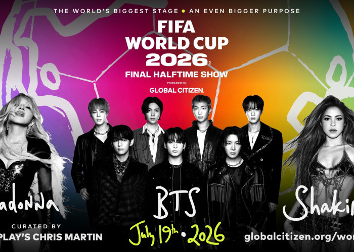 BTS, Madonna, dan Shakira Siap Jadi Co-Headliner di Halftime Show Final Piala Dunia FIFA 2026