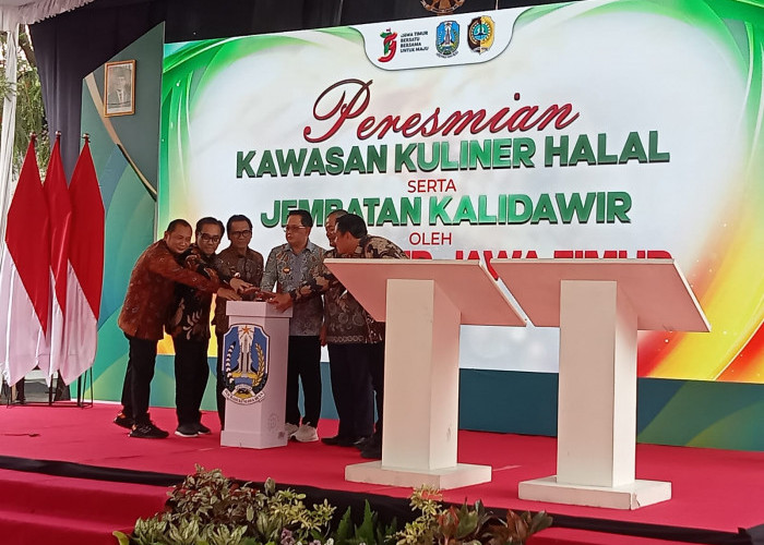 Kawasan Kuliner Halal Pertama di Jatim Diresmikan Pj Gubernur Adhy Karyono di Tulungagung