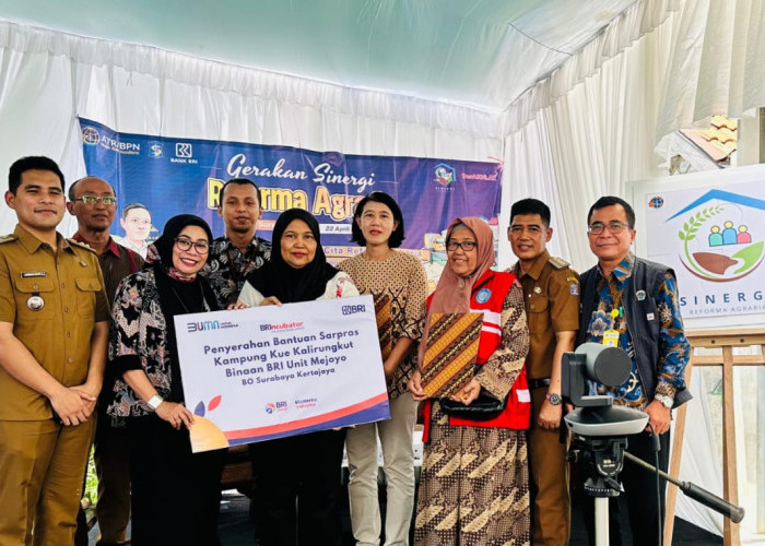 Sukseskan GSRA 2024, Kantah Surabaya II Peduli Kesejahteraan Pelaku UMKM