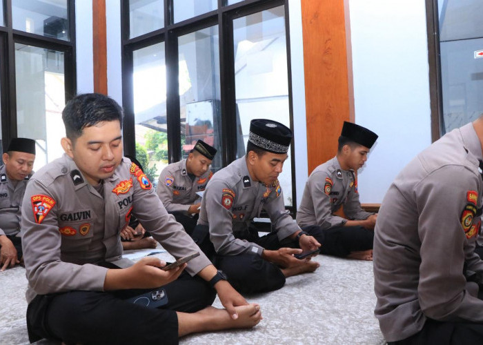 Polres Ngawi Gelar Binrohtal, Tingkatkan Iman dan Integritas Anggota