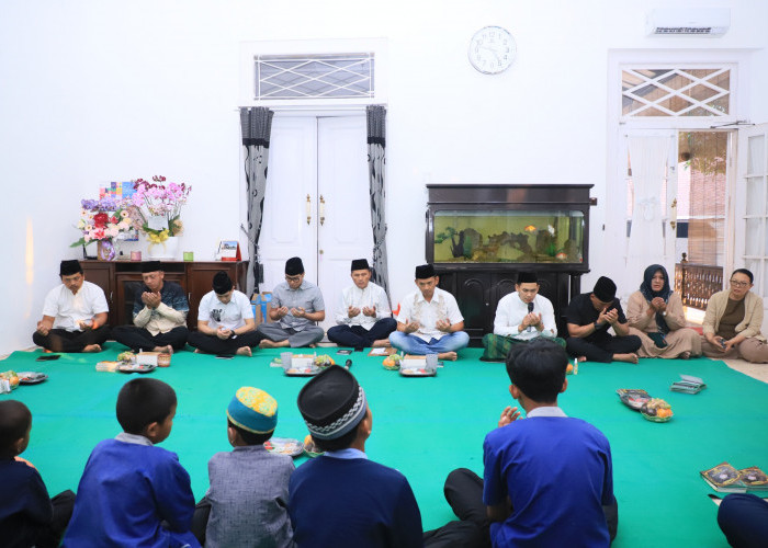 Wujud Syukur dan Kepedulian, Kapolres Kediri Kota Gelar Doa Bersama dan Santuni Anak Yatim