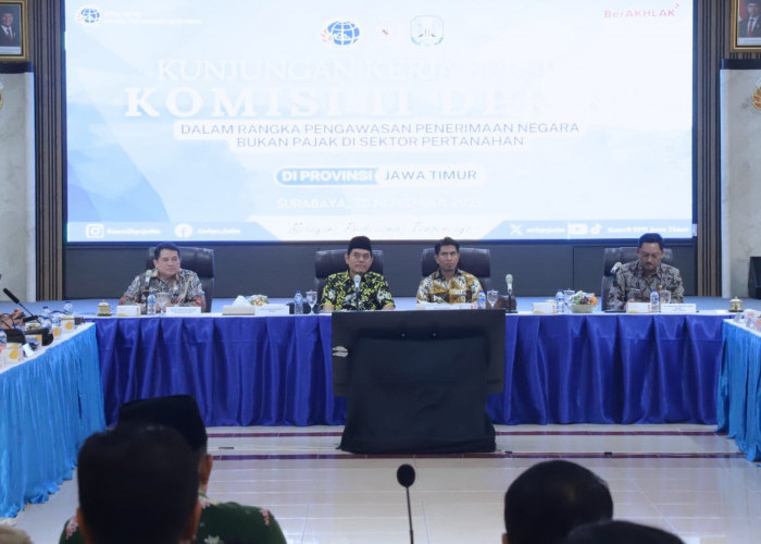 PNBP Pertanahan Kanwil BPN Provinsi Jawa Timur Tiga Tahun Berturut Tembus Target di Atas 100 Persen