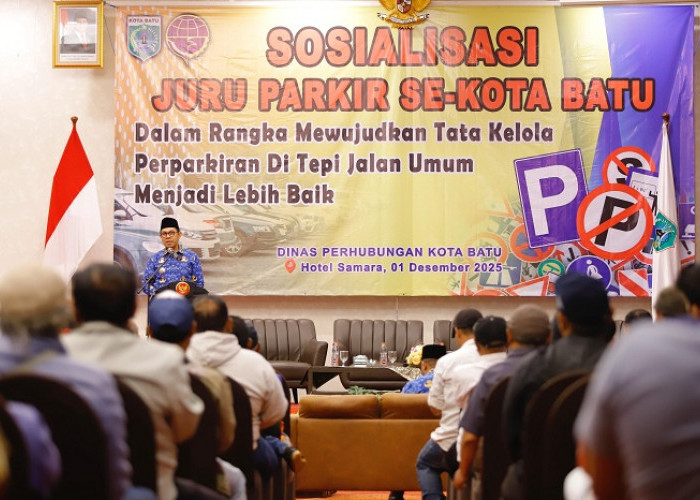 Pembinaan Juru Parkir, Pemkot Batu Tegaskan Layanan Tertib dan Humanis