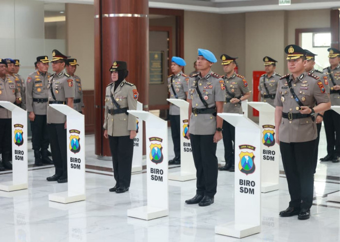 Kapolda Jatim Pimpin Sertijab, 6 Kapolres Resmi Berganti