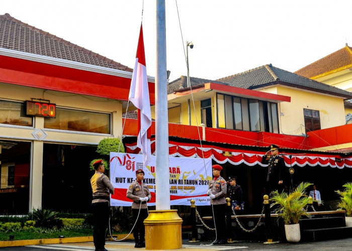 HUT Ke-81 RI di Polres Jember Kobarkan Semangat Pahlawan Melalui Pelayanan yang Humanis