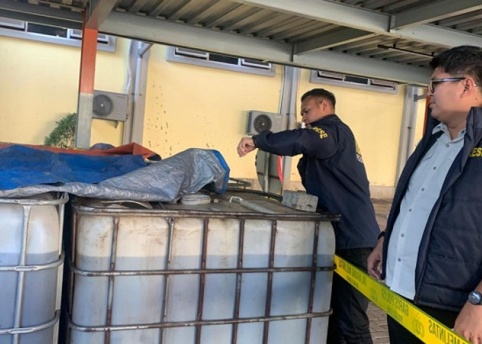 Timbun 10 Ribu Liter Solar di Ujungpangkah Gresik, Residivis  Asal Surabaya Ditangkap