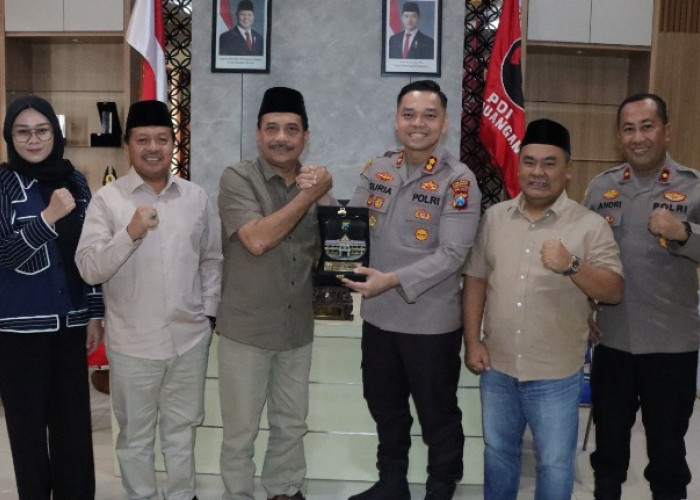 Perkuat Sinergi Lintas Lembaga, Kapolres Nganjuk Baru Kunjungi Ketua DPRD dan Karutan Kelas IIB