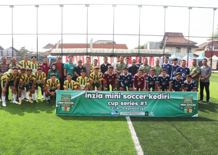 Kapolres Kediri Kota Dorong Atlet Muda Berprestasi Lewat Inzia Mini Soccer
