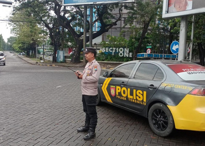 Tingkatkan Pelayanan Prima, Polsek Tenggilis Mejoyo Gelar Pos Awal