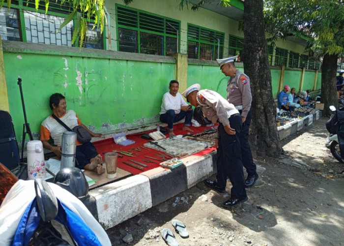 Satlantas Polres Kediri Kota Terus Kampanyekan Kamseltibcar Lantas