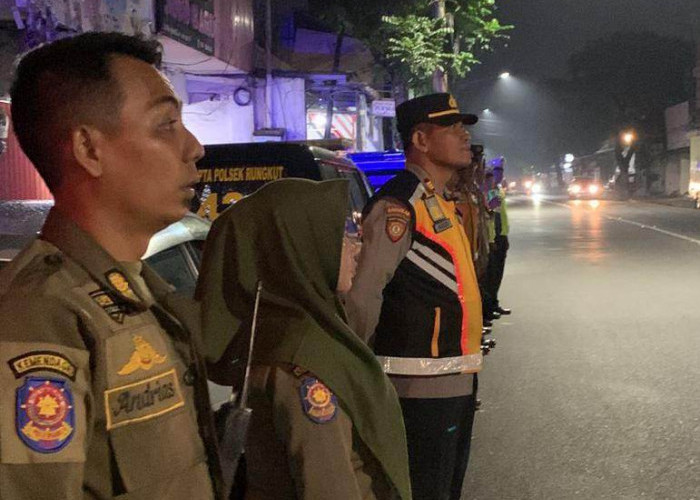 Polsek Rungkut Gencarkan Patroli Gabungan, Cegah Balap Liar di Kawasan Rungkut Industri
