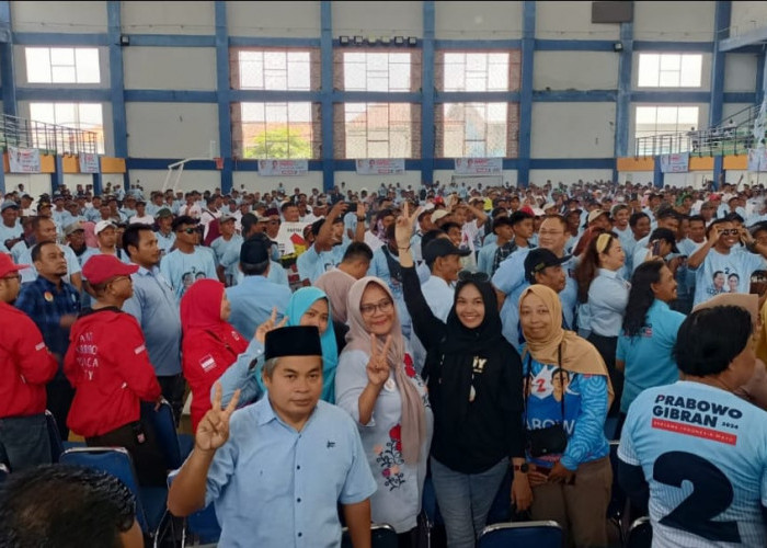 Deklarasi Masyarakat Tepi Hutan Dukung Prabowo-Gibran, TKN Lamongan: Target 55 Persen Suara