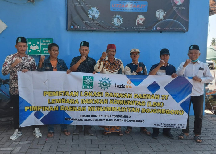 Lembaga Dakwah Komunitas Pimpinan Daerah Muhammadiyah Bojonegoro Lakukan Pemetaan Lokasi Dakwah