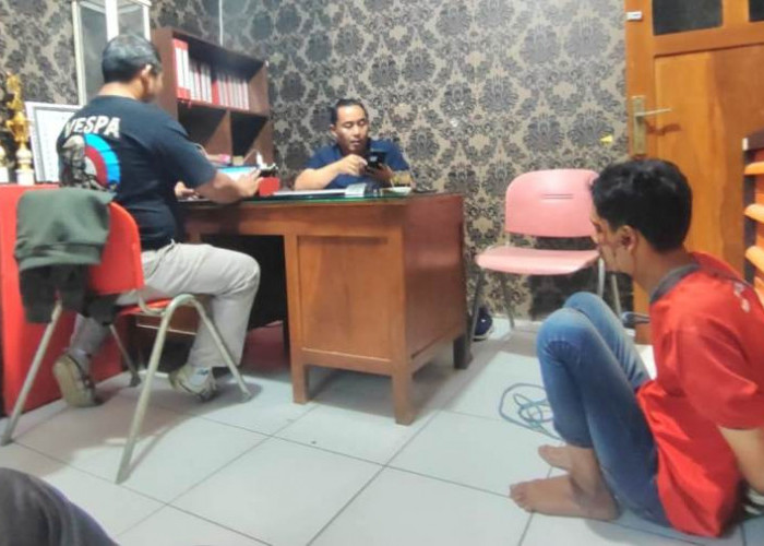 Kepergok Curi Motor di Purwosari, Badut Dimassa Warga Pasuruan
