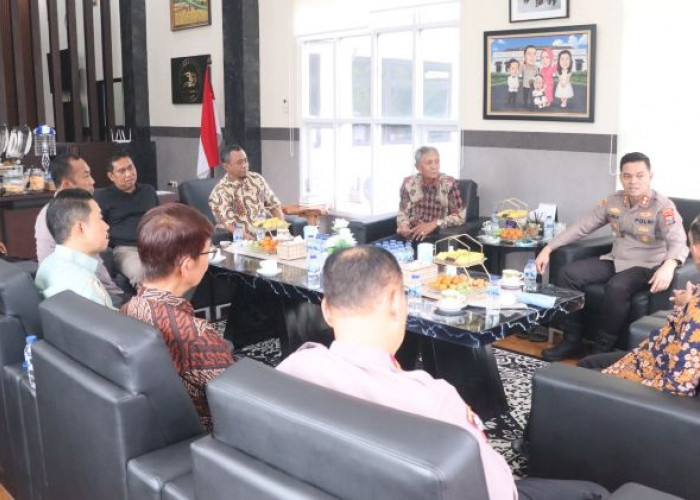 Kapolres Nganjuk Perkuat Koordinasi Pengamanan Ibadah Jumat Agung saat Long Weekend