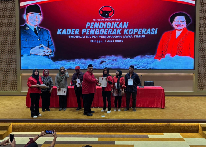 PDIP Jatim Targetkan 3.500 Kader Koperasi sebagai Sokoguru Perekonomian Nasional