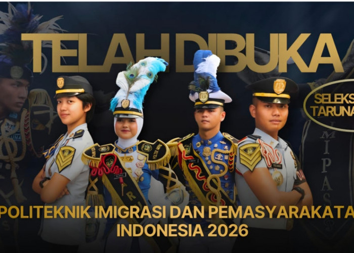 Kemenimipas Buka Pendaftaran Calon Taruna/Taruni Poltekimipas 2026, Cek Formasi dan Syaratnya