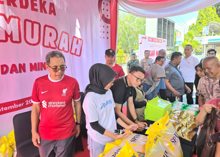 Imigrasi dan Pemasyarakatan Jatim Dukung Program Ketahanan Pangan Lewat Pasar Murah