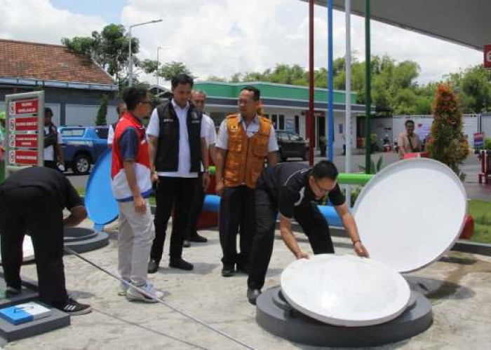 Polres Kediri Kota Sidak Sejumlah SPBU Terkait Keluhan Kualitas BBM