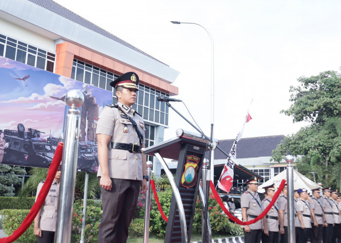 Peringati Hari Juang Polri 2026, Polres Gresik Kobarkan Semangat Perjuangan dan Pengabdian