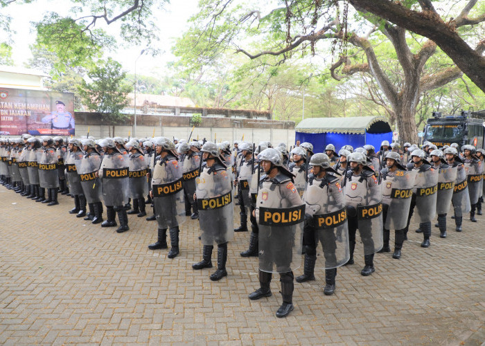 Personel Dalmas Polda Jatim Digembleng di Kediri, Tingkatkan Kemampuan Hadapi Gangguan Kamtibmas