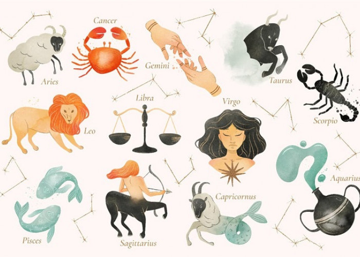 Ramalan Zodiak Rabu 18 Februari 2026 Lengkap, Karier Gemini Bersinar dan Rezeki Scorpio Mengalir