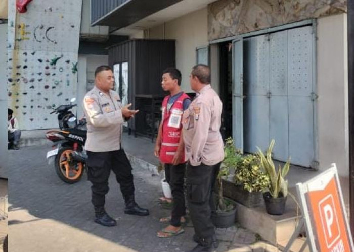 Tingkatkan Kewaspadaan Curanmor dan Kebakaran, Polsek Wiyung Sosialisasi Call Center 110