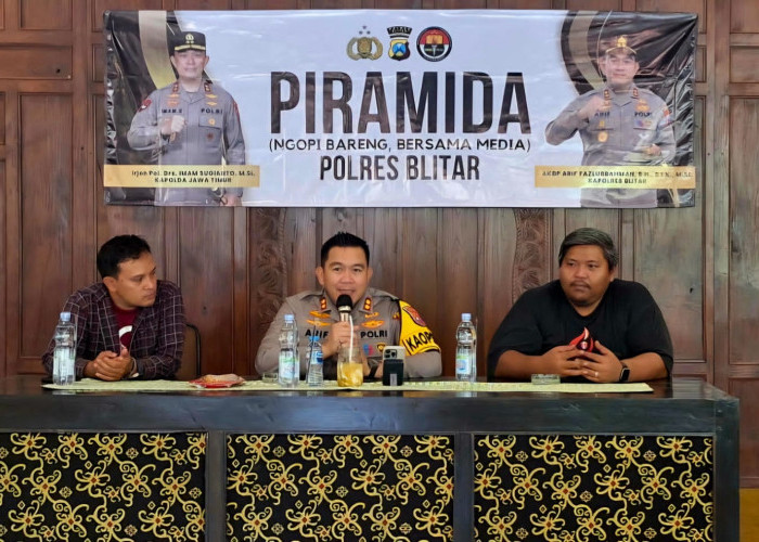 Gelar Piramida, Kapolres Blitar Tekankan Peran Penting Media di Era Digital