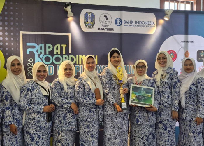 Sabet Juara 1 IWAPI Teladan Jatim 2026, IWAPI Lamongan Siap Perkuat Ekonomi Daerah