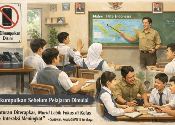 Aturan Baru Pembatasan Gawai di Sekolah Tingkatkan Fokus Belajar Siswa di Jatim