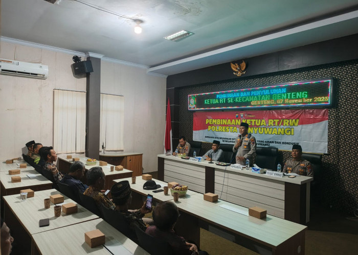 Kapolresta Banyuwangi Tekankan Penguatan Satkamling dan Waspada Hoaks