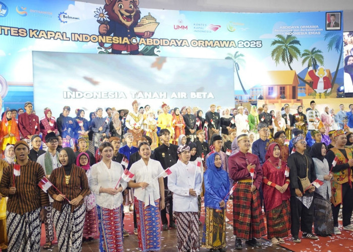 Ribuan Mahasiswa 93 Kampus Adu Cerdik Kontes Kapal di UMM