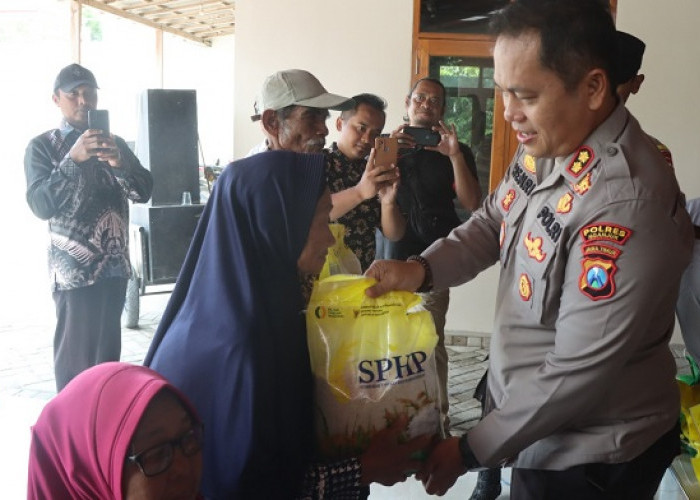 Kapolres Nganjuk Silaturahmi Kamtibmas Bersama Forkopimcam Gondang dan Kades se-Kecamatan Gondang