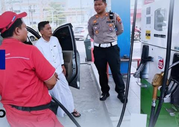 Satlantas Polres Bojonegoro Gelar Patroli Antisipasi Kelangkaan BBM