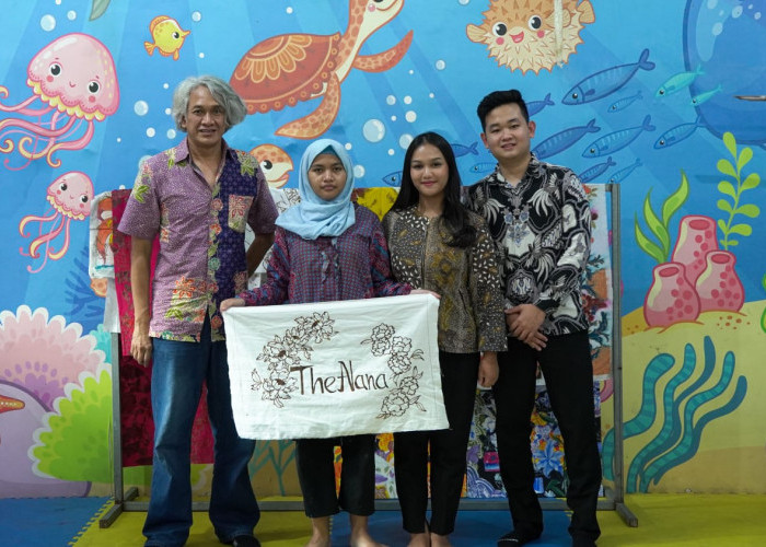 Peringati Hari Batik Nasional, The Alana Surabaya Wadahi Kreativitas Pelukis Cilik Disabilitas