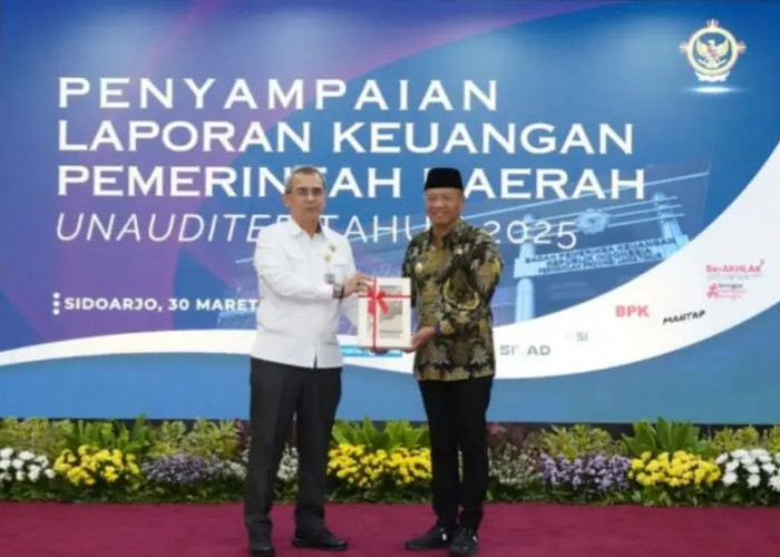 Serahkan LKPD 2025 ke BPK Jatim, Bupati Gatut Sunu Optimis Raih Predikat WTP