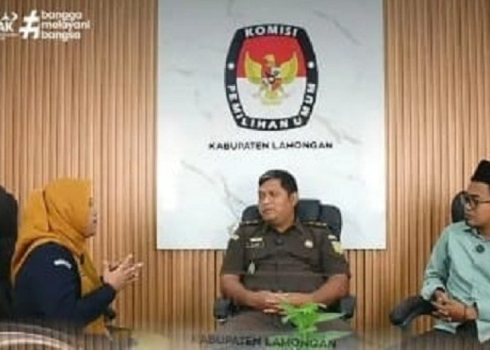 Kejari Lamongan di Podcast KPU Bedah Penegakan Hukum Pemilu 2024 dan Tantangan 2029