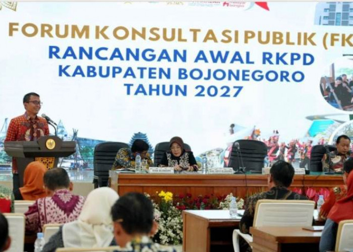 Forum Konsultasi Publik Ranwal RKPD 2027 Bojonegoro Perkuat Fondasi Pembangunan Inklusif dan Berkelanjutan
