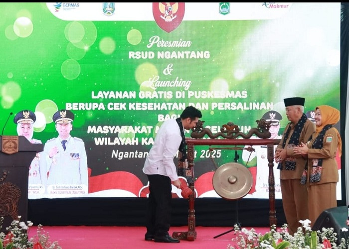 Didampingi Bupati Malang, Wakil Gubernur Jatim Resmikan RSUD Ngantang