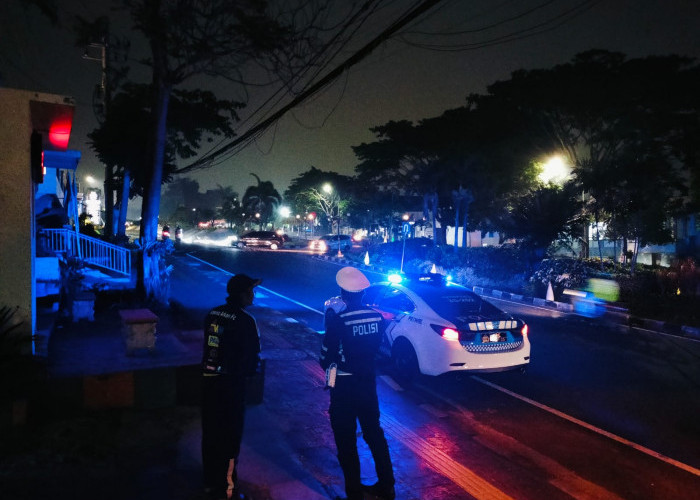 Wujudkan Sitkamtibmas Aman dan Kondusif, Polres Batu Intensifkan Blue Light Patroli