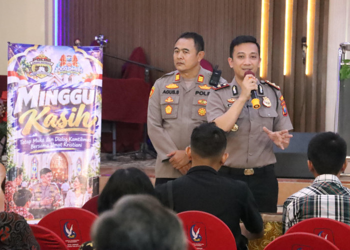 Minggu Kasih di Gereja GPdI Hosana, Polres Mojokerto Perkuat Toleransi dan Serap Aspirasi Jemaat