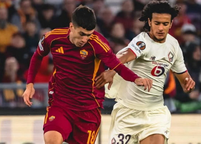 AS Roma Gagal Eksekusi Tiga Penalti Beruntun, Lille Menang 1-0 di Liga Europa