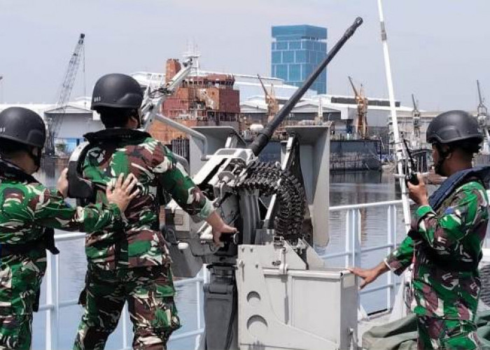 Koarmada II Gelar Latihan Pertahanan Pangkalan untuk Asah Profesionalisme Prajurit