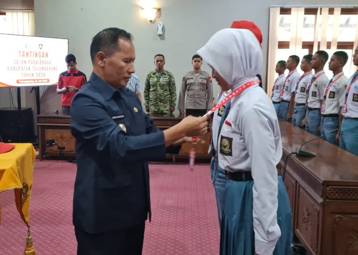 79 Paskibra Tulungagung Resmi Ditanting, Siap Sulap Upacara 17 Agustus Jadi Tontonan Spektakuler