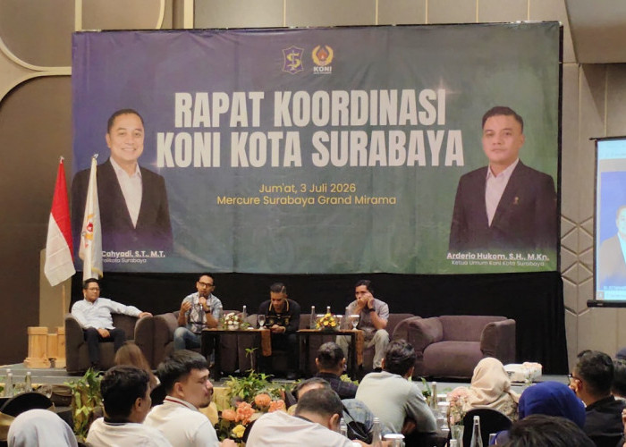 Ketua KONI Surabaya Pastikan Keluhan Fasilitas Latihan Cabor Langsung Ditindaklanjuti