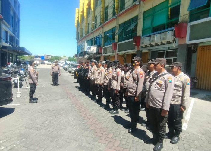 Pengamanan Unjuk Rasa, Polsek Dukuh Pakis Kedepankan Pendekatan Humanis
