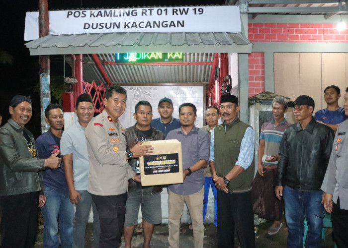 Sambang Pos Kamling, Polres Kediri Perkuat Sinergi dengan Masyarakat